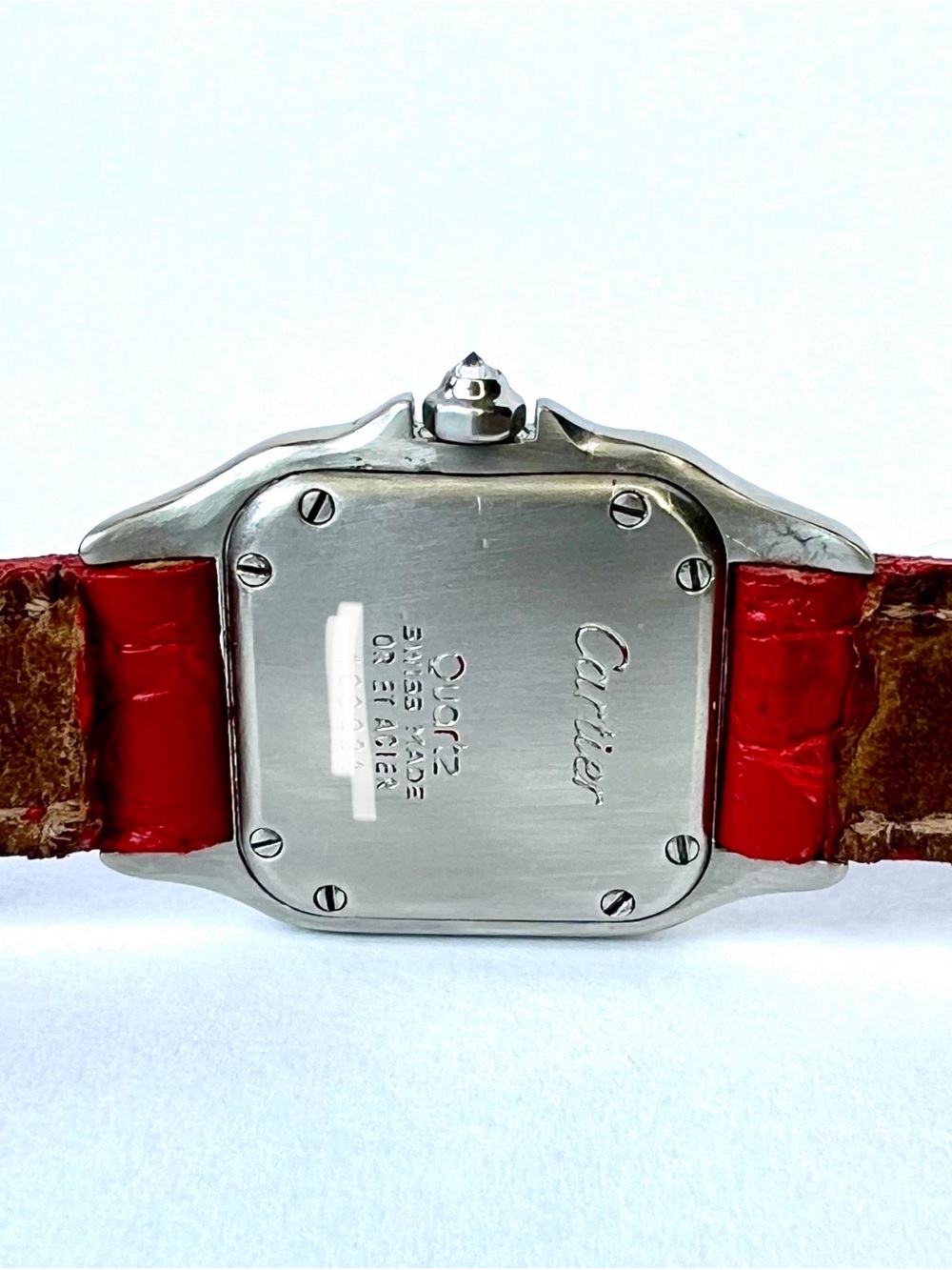 CARTIER PANTHERE 23mm Quartz 2 Tone 0.88TCW DIAMOND Watch White Dial - Picture 5 of 7